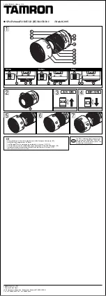 Tamron G005 User Manual preview