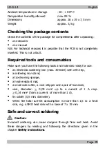 Preview for 12 page of tams elektronik 22-01-081 Manual