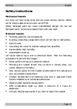 Preview for 5 page of tams elektronik 22-01-086 Manual