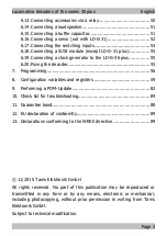 Предварительный просмотр 3 страницы tams elektronik 30 plus Series Manual