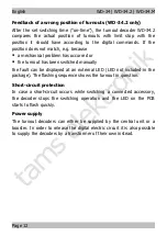 Preview for 12 page of tams elektronik 43-02345 Manual