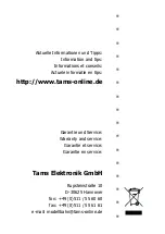 Preview for 26 page of tams elektronik 45-01015 Manual