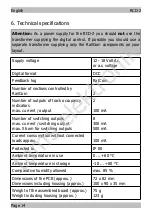 Preview for 14 page of tams elektronik 45-01025 Manual