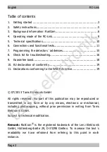 Preview for 2 page of tams elektronik 45-02257 Manual