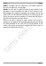 Preview for 17 page of tams elektronik 45-02257 Manual