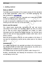 Preview for 3 page of tams elektronik 46-09016 Manual