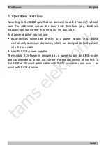 Preview for 7 page of tams elektronik 46-09016 Manual