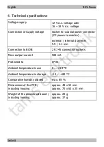 Preview for 8 page of tams elektronik 46-09016 Manual