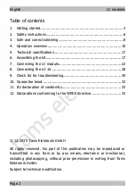 Предварительный просмотр 2 страницы tams elektronik 53-02015 Manual