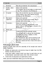 Предварительный просмотр 21 страницы tams elektronik 53-02015 Manual