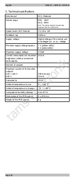 Preview for 10 page of tams elektronik 53-03110 Manual