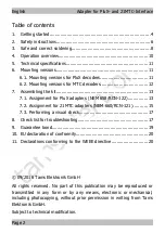 Preview for 2 page of tams elektronik 70-01045 Manual