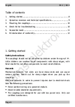 Предварительный просмотр 8 страницы tams elektronik 71-00041 Manual