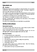 Preview for 4 page of tams elektronik FCS-3 Manual