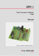 Preview for 1 page of tams elektronik GBM-1 Manual