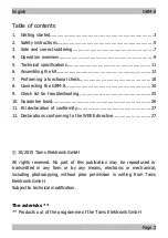 Предварительный просмотр 2 страницы tams elektronik GBM-8 Manual