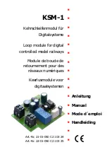 tams elektronik KSM-1 Manual предпросмотр