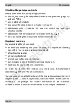 Предварительный просмотр 4 страницы tams elektronik LC Series Manual