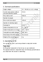 Предварительный просмотр 18 страницы tams elektronik LC Series Manual