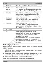 Предварительный просмотр 22 страницы tams elektronik LC Series Manual