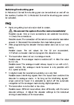 Предварительный просмотр 23 страницы tams elektronik LD-G-10 Manual