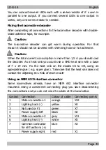 Предварительный просмотр 16 страницы tams elektronik LD-G-14 Manual