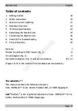 Preview for 3 page of tams elektronik mfx 49-02105 Manual