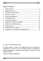 Preview for 2 page of tams elektronik S88-4 Manual