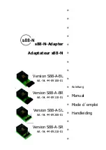 Preview for 1 page of tams elektronik s88-N Manual