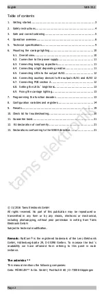 Preview for 2 page of tams elektronik WIB-33.2 Manual