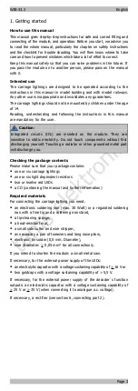 Preview for 3 page of tams elektronik WIB-33.2 Manual