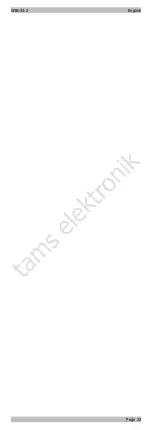 Preview for 23 page of tams elektronik WIB-33.2 Manual