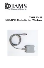 Preview for 1 page of TAMS 63488 Installation & Operation Manual