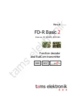 Preview for 1 page of TAMS FD-R Basic 2 Manual