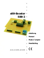 TAMS S88-Booster User Manual preview