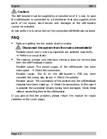 Preview for 16 page of TAMS S88-Booster User Manual