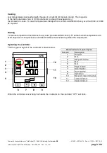 Preview for 9 page of Tamson Instruments KV40 Manual