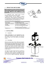 Preview for 4 page of Tamson Instruments TV12 User Manual