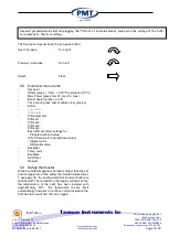 Preview for 15 page of Tamson Instruments TV12 User Manual