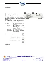 Preview for 16 page of Tamson Instruments TV12 User Manual