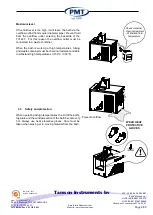 Preview for 9 page of Tamson Instruments TV12LT User Manual