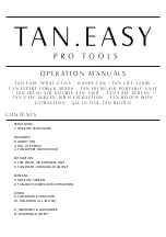 Tan.Easy TAN.EASY SPRAY GUN Operation Manual preview