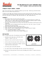 Tanaka 32308 Installation Instructions preview