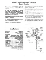 Preview for 3 page of Tanaka 58611 Owner'S Manual