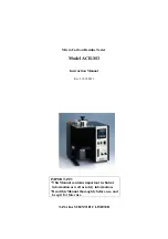 Tanaka ACR-M3 Instruction Manual предпросмотр