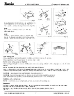 Preview for 8 page of Tanaka AST-210 Owner'S Manual