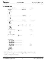 Preview for 19 page of Tanaka AST-210 Owner'S Manual