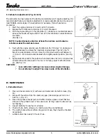 Preview for 7 page of Tanaka AST-7000 Owner'S Manual