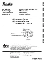 Tanaka ECS-3300 Handling Instructions Manual preview