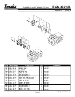 Preview for 7 page of Tanaka ECS-3301/B Illustrated Parts Manual